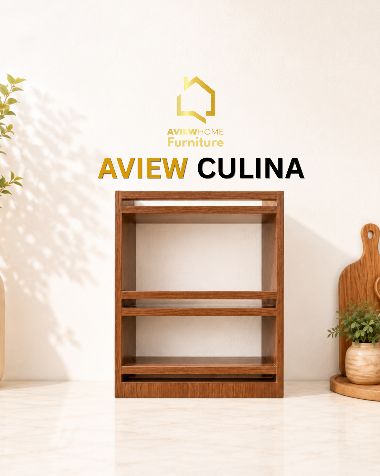 Aview Culina – Rak Bumbu Dapur Minimalis