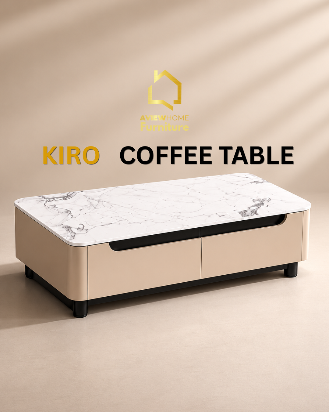 Kiro Sliding Coffee Table